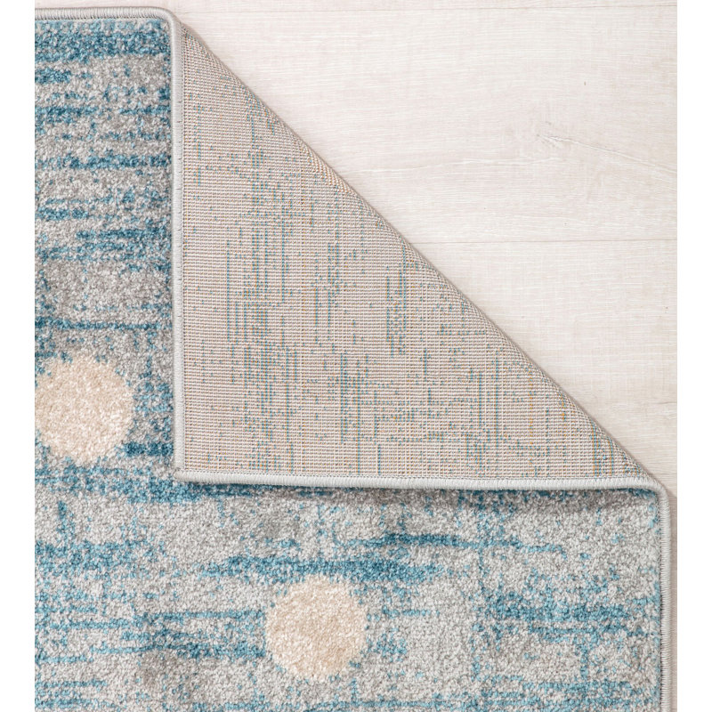 Isaac Mizrahi New York Callum Geometric Delightfully Dotty Area Rug